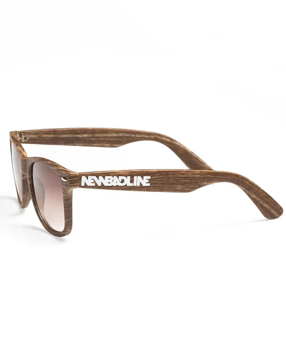 OKULARY CLASSIC WOOD II BROWN MAT BROWN TONAL 01-47