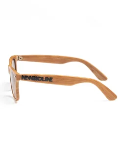 OKULARY CLASSIC WOOD II BROWN II MAT BROWN TONAL 01-48