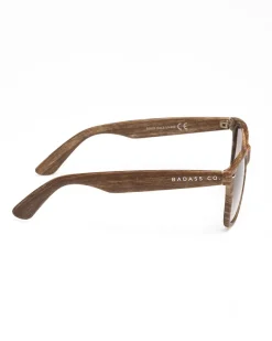OKULARY CLASSIC WOOD II BROWN MAT BROWN TONAL 01-47