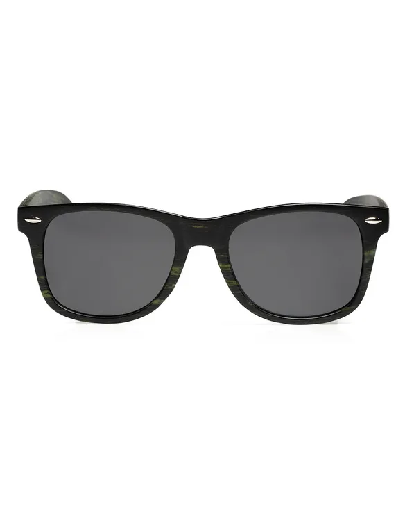 OKULARY CLASSIC WOOD II GREEN MAT BLACK 01-46