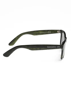 OKULARY CLASSIC WOOD II GREEN MAT BLACK 01-46
