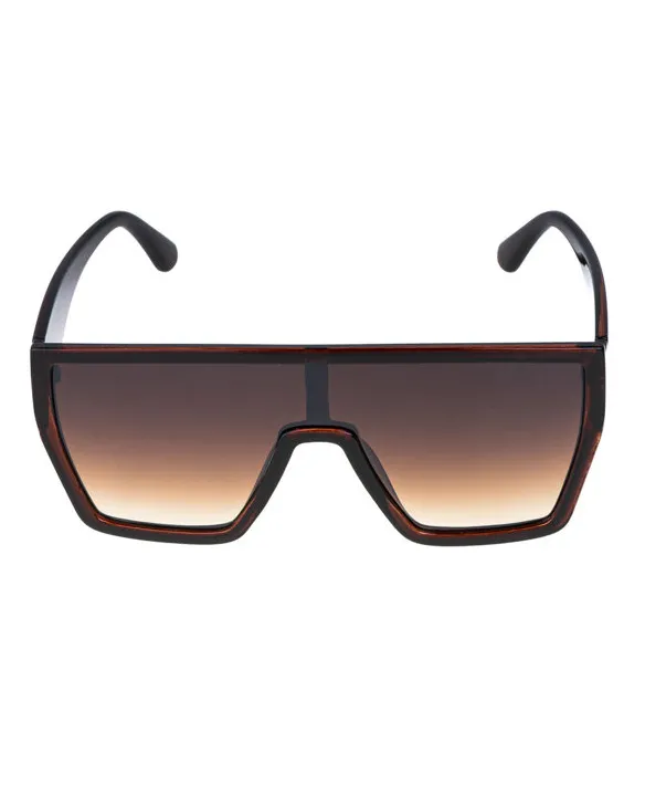 OKULARY COMMON BROWN PRINT FLASH BROWN 00-378