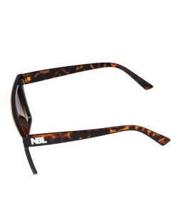 OKULARY CONNECTOR BLACK-GOLD FLASH BROWN 00-381