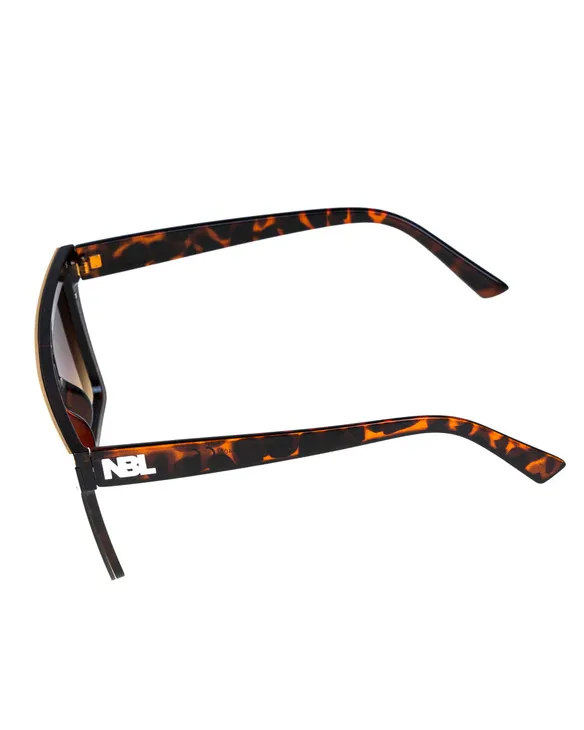 OKULARY CONNECTOR BLACK-GOLD FLASH BROWN 00-381
