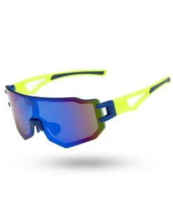 OKULARY DUSK NAVY / YELLOW MAT NAVY MIRROR 01-106