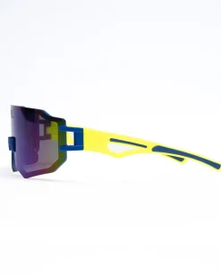 OKULARY DUSK NAVY / YELLOW MAT NAVY MIRROR 01-106