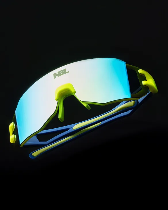 OKULARY DUSK NEON / BLUE MAT YELLOW MIRROR 01-109