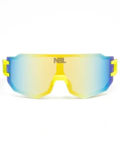 OKULARY DUSK NEON / BLUE MAT YELLOW MIRROR 01-109