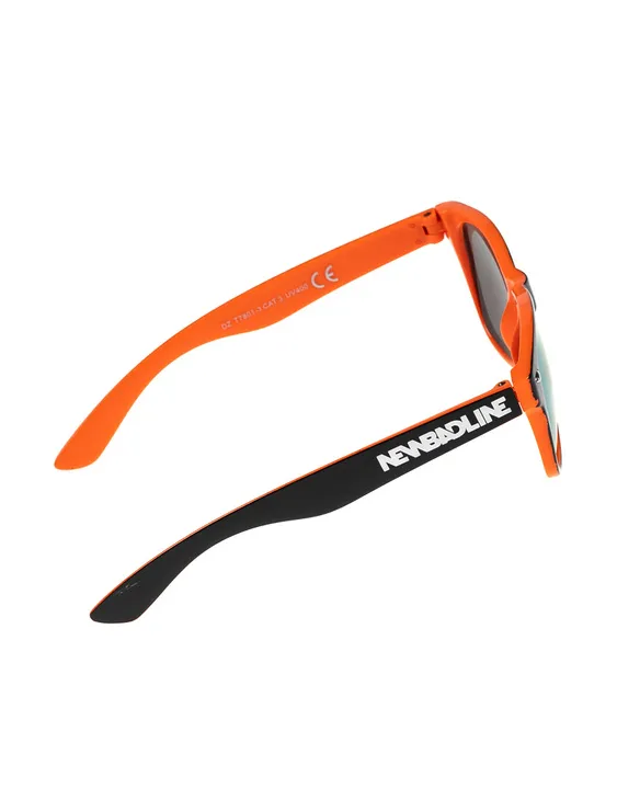 OKULARY DZIECIĘCE BLOCK ORANGE / BLACK FLASH YELLOW 00-543