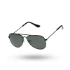 OKULARY DZIECIĘCE SLIDE BLACK FLASH DARK GREEN 00-556