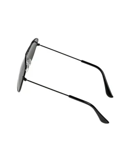 OKULARY DZIECIĘCE SLIDE BLACK FLASH DARK GREEN 00-556