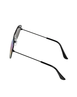 OKULARY DZIECIĘCE SLIDE BLACK FLASH RAINBOW 00-558
