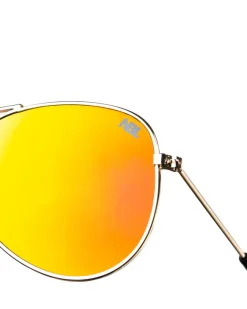 OKULARY DZIECIĘCE SLIDE GOLD FLASH ORANGE MIRROR 00-552