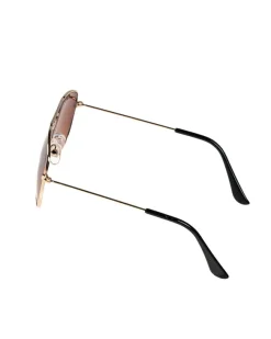 OKULARY DZIECIĘCE SLIDE GOLD FLASH BROWN 00-550