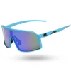 OKULARY GLIDE BLUE MAT NAVY MIRROR 01-103