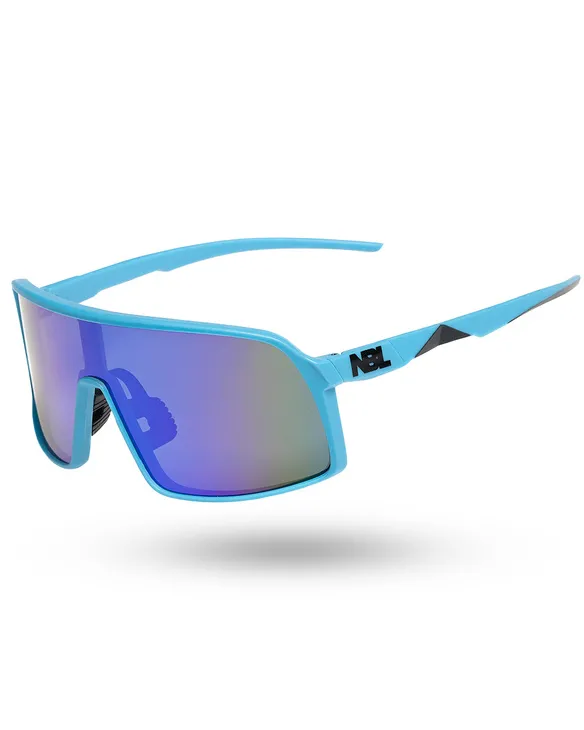 OKULARY GLIDE BLUE MAT NAVY MIRROR 01-103