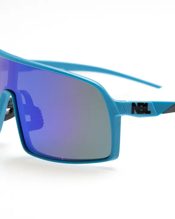 OKULARY GLIDE BLUE MAT NAVY MIRROR 01-103