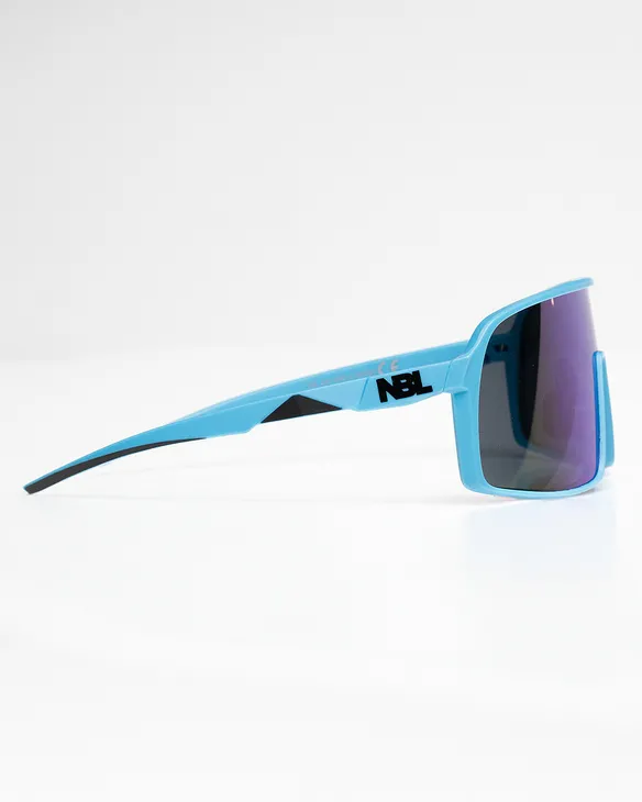 OKULARY GLIDE BLUE MAT NAVY MIRROR 01-103
