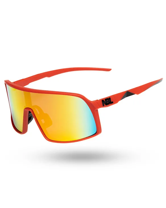 OKULARY GLIDE ORANGE MAT ORANGE MIRROR 01-99