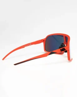 OKULARY GLIDE ORANGE MAT ORANGE MIRROR 01-99