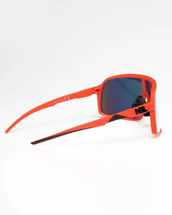 OKULARY GLIDE ORANGE MAT ORANGE MIRROR 01-99