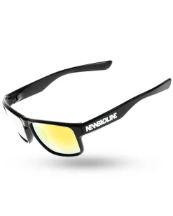 OKULARY HAMMER BLACK FLASH RED MIRROR 00-249