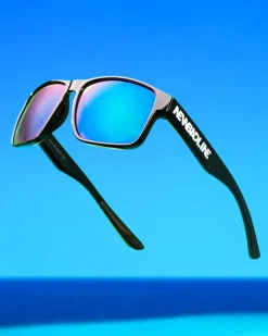 OKULARY HAMMER BLACK FLASH GREEN MIRROR 00-247