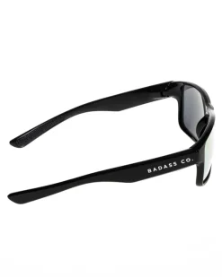 OKULARY HAMMER BLACK FLASH RED MIRROR 00-249