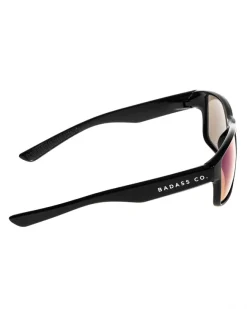 OKULARY HAMMER BLACK FLASH GREEN MIRROR 00-247