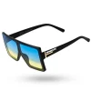 OKULARY HARIS BLACK FLASH BLUE-YELLOW 00-388