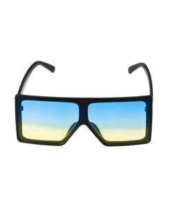 OKULARY HARIS BLACK FLASH BLUE-YELLOW 00-388