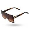 OKULARY HARIS BROWN PRINT FLASH BROWN TONAL 00-389