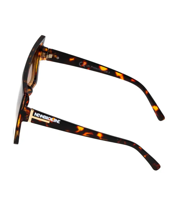 OKULARY HARIS BROWN PRINT FLASH BROWN TONAL 00-389