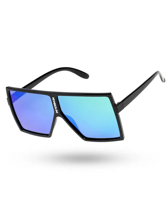 OKULARY JOLT BLACK FLASH GREEN 00-526