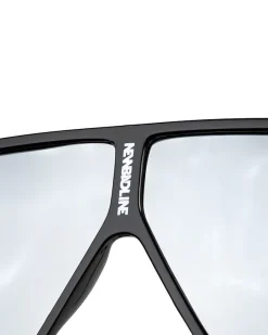 OKULARY JOLT POLARIZED BLACK FLASH SILVER 00-527