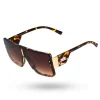 OKULARY KOX BROWN-GOLD FLASH BROWN 00-425