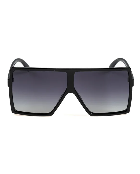OKULARY LUSH POLARIZED BLACK FLASH BLACK SHADOW 00-626