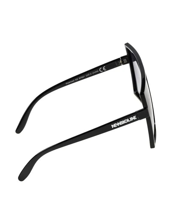 OKULARY LUSH POLARIZED BLACK FLASH BLACK SHADOW 00-626
