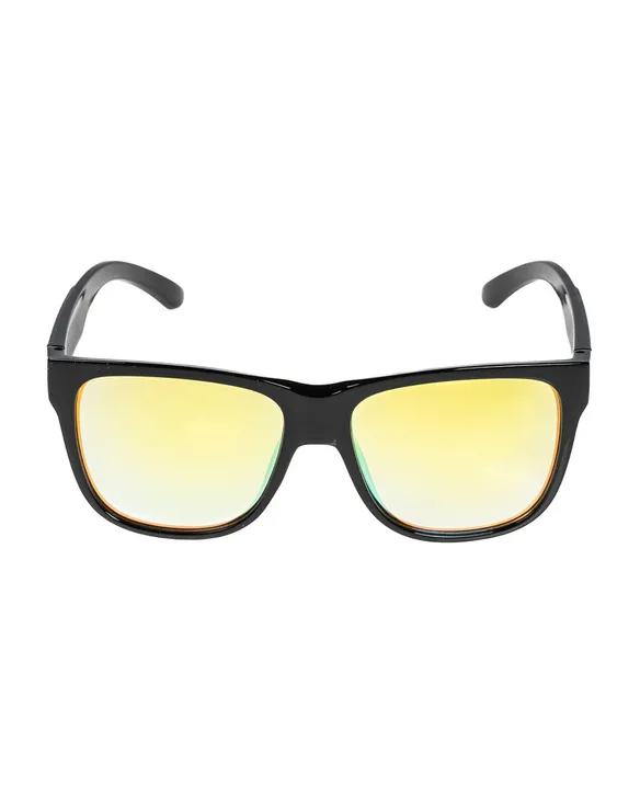 OKULARY SHADE BLACK FLASH GREEN MIRROR 00-608
