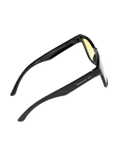 OKULARY SHADE BLACK FLASH GREEN MIRROR 00-608