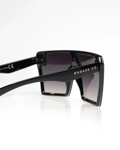 OKULARY SHATTER BLACK FLASH / WHITE DARK 01-122