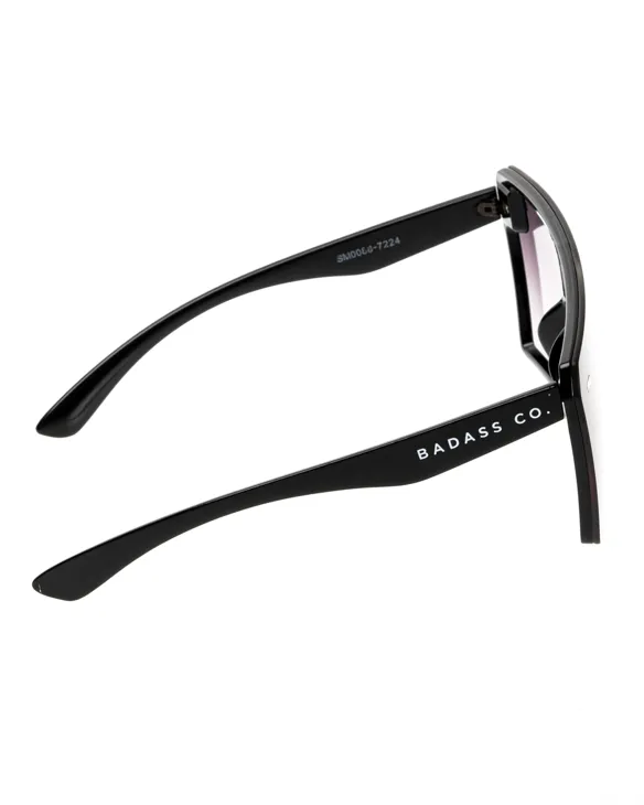 OKULARY SIZZLE BLACK FLASH BLACK SHADOW 00-287