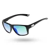 OKULARY SLEEK BLACK FLASH GREEN MIRROR 00-598