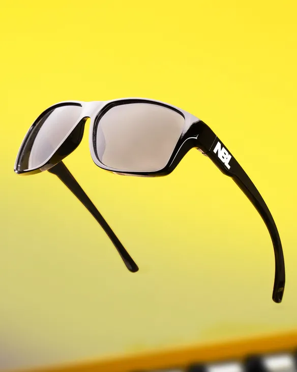 OKULARY SLEEK BLACK FLASH BLACK 00-597