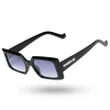 OKULARY SMALL NARROW BLACK FLASH NAVY 01-65