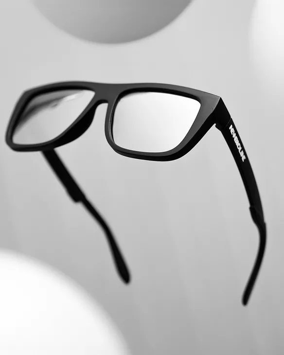 OKULARY STEEZ POLARIZED BLACK MAT SILVER MIRROR 01-126