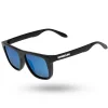 OKULARY STEEZ POLARIZED BLACK MAT BLUE MIRROR 01-128