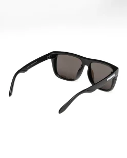 OKULARY STEEZ POLARIZED BLACK MAT BLUE MIRROR 01-128