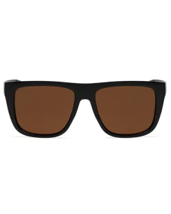 OKULARY STEEZ POLARIZED BLACK MAT BROWN 01-125