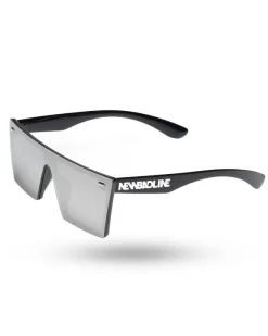 OKULARY SWIFT BLACK FLASH SILVER MIRROR 01-31